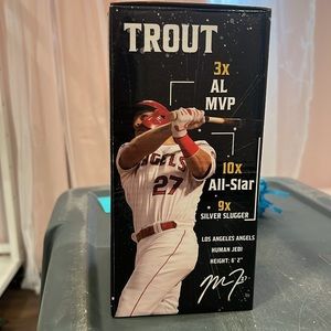 NEW Star Wars Mike Trout Angeles Bobble Head
